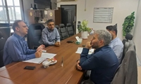 جلسه مشترک معاون شهرسازی شهرداری رشت و مدیرکل محترم سازمان اموال تملیکی گیلان برای تدوین راهبردهای افزایش ارزش املاک دولتی